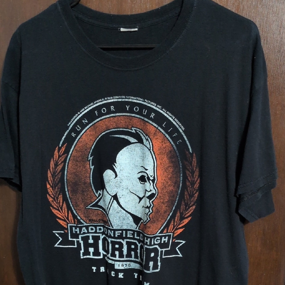 Haddonfield High Horror Black T-Shirt